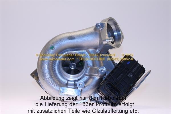 Schlütter Turbolader 166-03041 - Турбина, компрессор www.autospares.lv