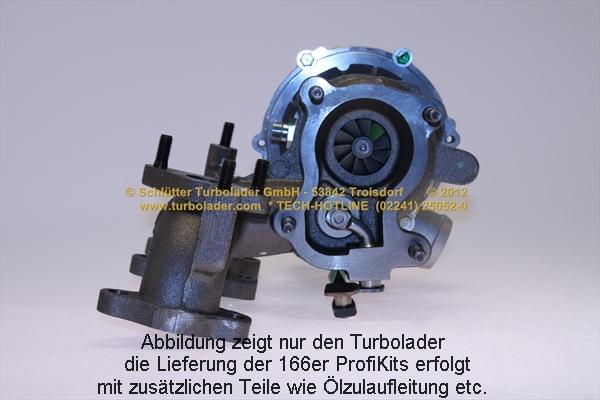 Schlütter Turbolader 166-02410EOL - Kompresors, Turbopūte autospares.lv