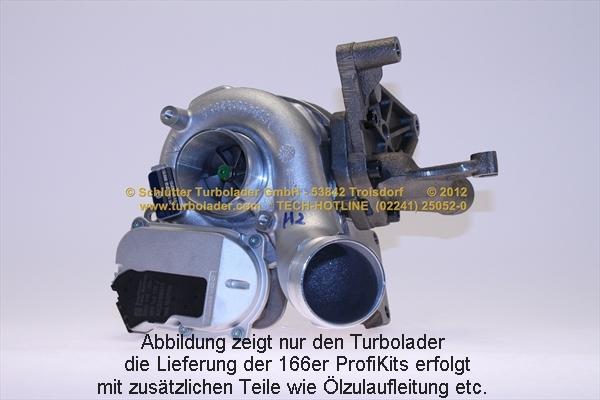 Schlütter Turbolader 166-02540EOL - Kompresors, Turbopūte www.autospares.lv