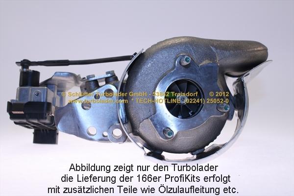 Schlütter Turbolader 166-02520 - Kompresors, Turbopūte autospares.lv