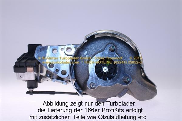 Schlütter Turbolader 166-02630 - Турбина, компрессор www.autospares.lv