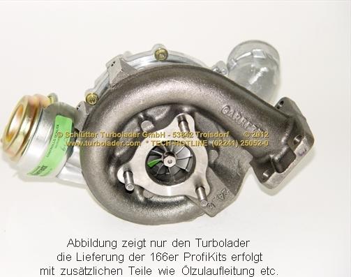 Schlütter Turbolader PRO-02050 - Kompresors, Turbopūte autospares.lv