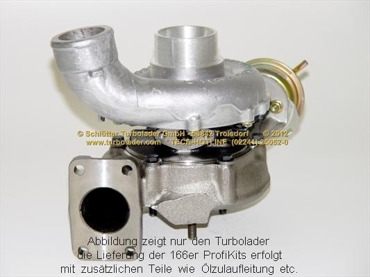 Schlütter Turbolader PRO-02050 - Kompresors, Turbopūte autospares.lv