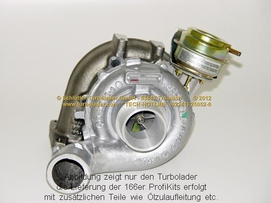 Schlütter Turbolader PRO-02050 - Kompresors, Turbopūte autospares.lv