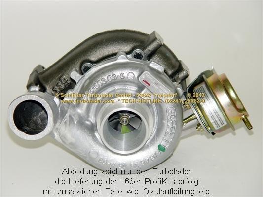 Schlütter Turbolader PRO-02050 - Kompresors, Turbopūte autospares.lv