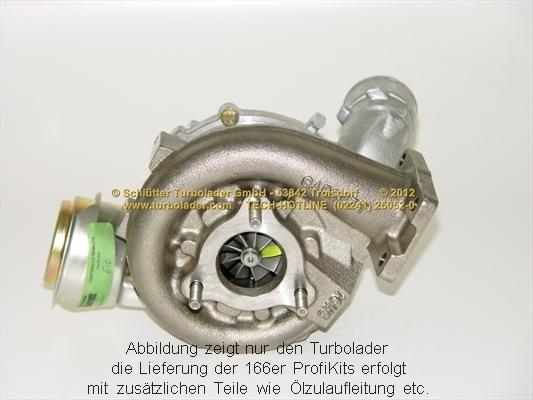 Schlütter Turbolader PRO-02020 - Kompresors, Turbopūte www.autospares.lv