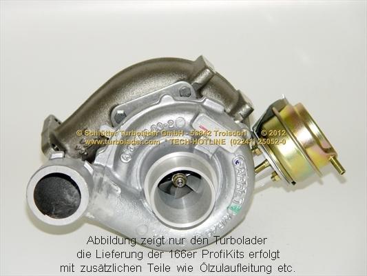 Schlütter Turbolader PRO-02040 - Турбина, компрессор www.autospares.lv