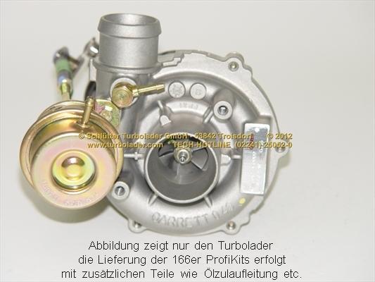 Schlütter Turbolader 166-02350 - Турбина, компрессор www.autospares.lv