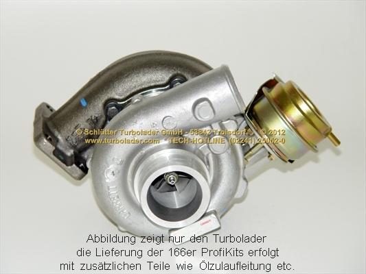 Schlütter Turbolader 166-02330 - Турбина, компрессор www.autospares.lv