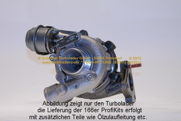 Schlütter Turbolader 166-02290 - Kompresors, Turbopūte autospares.lv