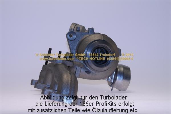 Schlütter Turbolader 166-02780EOL - Kompresors, Turbopūte autospares.lv