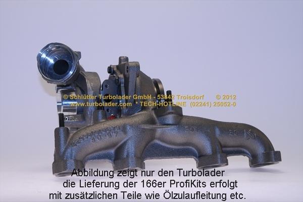 Schlütter Turbolader 166-02780EOL - Kompresors, Turbopūte autospares.lv