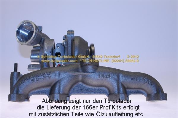 Schlütter Turbolader 166-02790 - Kompresors, Turbopūte autospares.lv