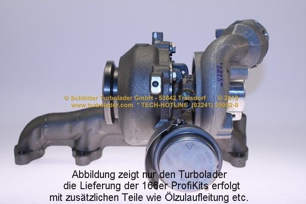 Schlütter Turbolader 166-02790 - Kompresors, Turbopūte autospares.lv