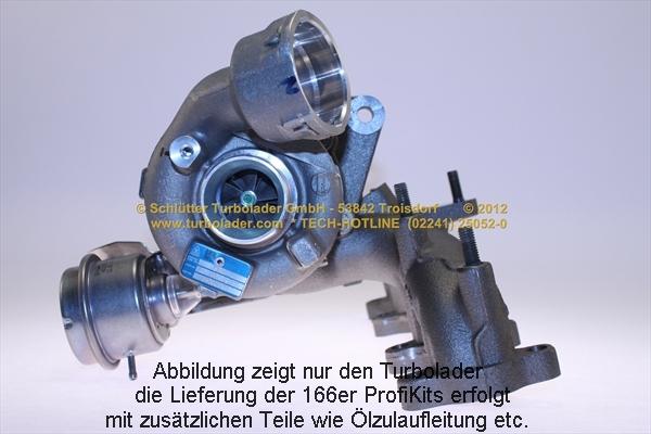 Schlütter Turbolader 166-02790 - Kompresors, Turbopūte autospares.lv