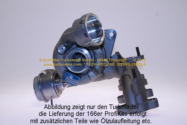 Schlütter Turbolader 166-02700 D - Турбина, компрессор www.autospares.lv