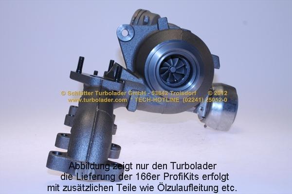 Schlütter Turbolader 166-02700 D - Турбина, компрессор www.autospares.lv