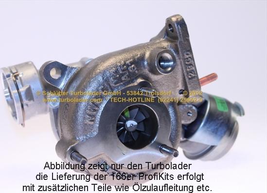 Schlütter Turbolader PRO-02710 - Kompresors, Turbopūte www.autospares.lv