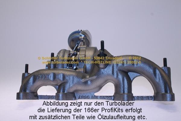 Schlütter Turbolader 166-02730 - Kompresors, Turbopūte autospares.lv