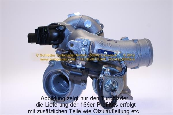 Schlütter Turbolader PRO-09020 - Kompresors, Turbopūte autospares.lv