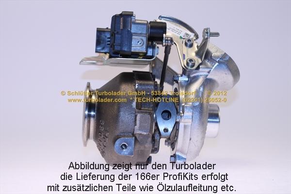 Schlütter Turbolader 166-07055 - Kompresors, Turbopūte autospares.lv