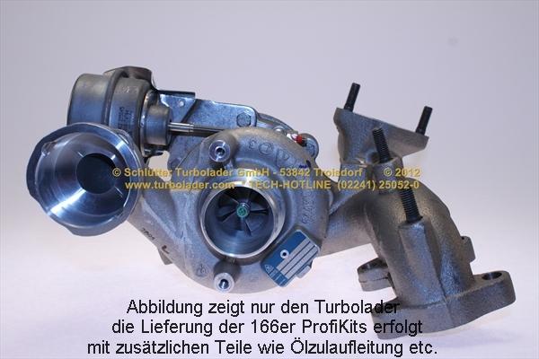 Schlütter Turbolader PRO-07030 - Турбина, компрессор www.autospares.lv