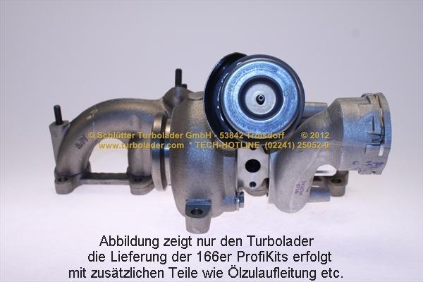 Schlütter Turbolader PRO-07030 - Турбина, компрессор www.autospares.lv