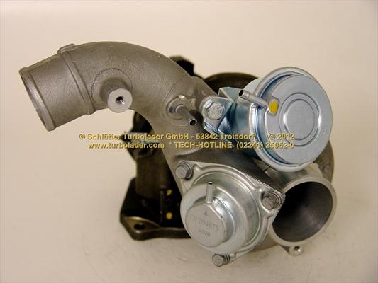 Schlütter Turbolader 172-09060 - Турбина, компрессор www.autospares.lv