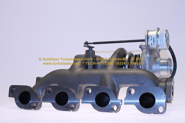 Schlütter Turbolader 172-09001 - Kompresors, Turbopūte autospares.lv