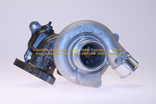 Schlütter Turbolader 172-05320 - Турбина, компрессор www.autospares.lv