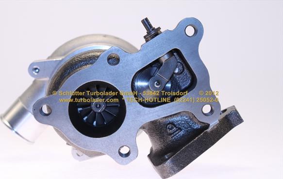 Schlütter Turbolader 172-05320 - Турбина, компрессор www.autospares.lv