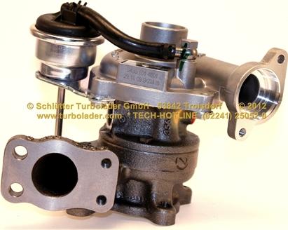 Schlütter Turbolader 172-06770 - Турбина, компрессор www.autospares.lv