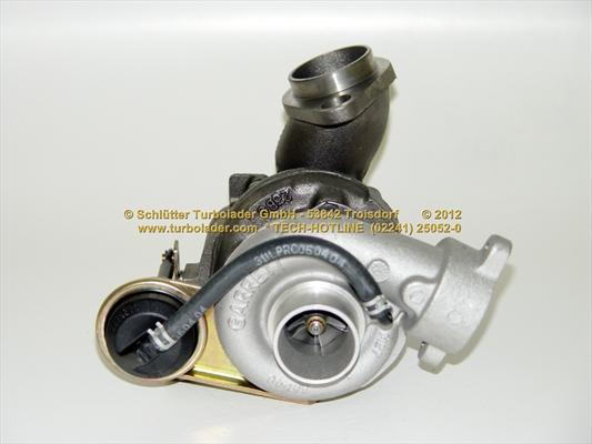 Schlütter Turbolader 172-00760 - Kompresors, Turbopūte autospares.lv