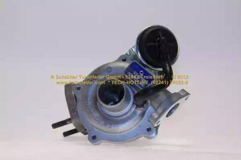 Schlütter Turbolader 172-01514 - Kompresors, Turbopūte autospares.lv