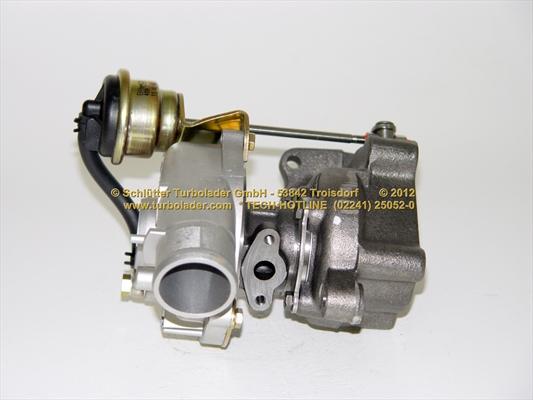 Schlütter Turbolader 172-08062 - Турбина, компрессор www.autospares.lv