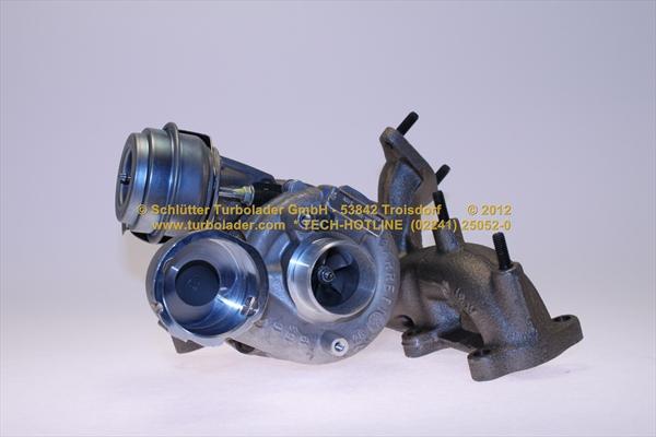 Schlütter Turbolader 172-08330 - Турбина, компрессор www.autospares.lv