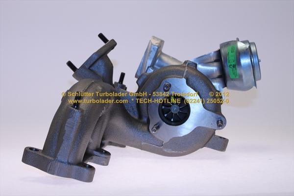 Schlütter Turbolader 172-03425EOL - Турбина, компрессор www.autospares.lv