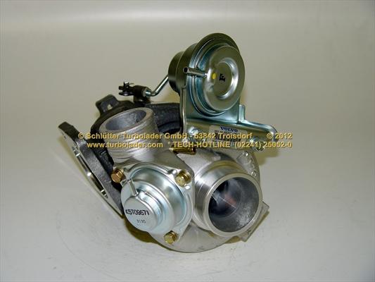 Schlütter Turbolader 172-03660 - Турбина, компрессор www.autospares.lv