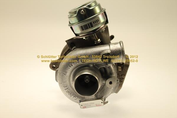 Schlütter Turbolader 172-03395 - Турбина, компрессор www.autospares.lv