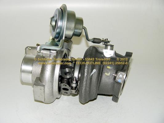 Schlütter Turbolader 172-02670 - Турбина, компрессор www.autospares.lv