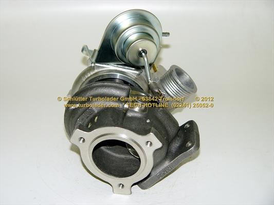 Schlütter Turbolader 172-02670 - Турбина, компрессор www.autospares.lv