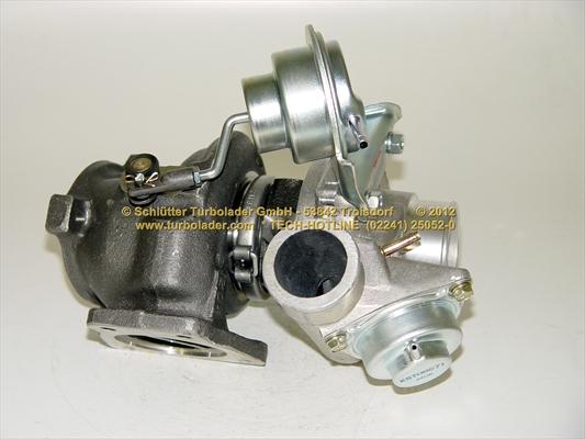 Schlütter Turbolader 172-02670 - Турбина, компрессор www.autospares.lv