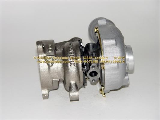 Schlütter Turbolader 172-02853 - Kompresors, Turbopūte autospares.lv