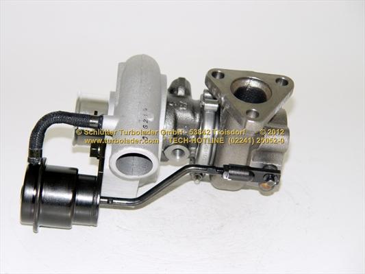 Schlütter Turbolader 172-02335 - Турбина, компрессор www.autospares.lv