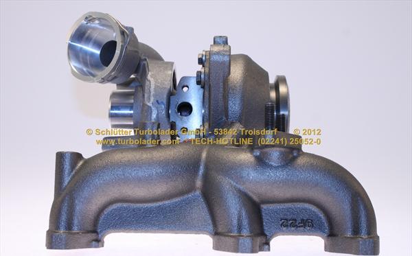 Schlütter Turbolader 172-07140 - Kompresors, Turbopūte autospares.lv