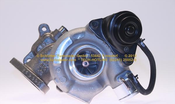 Schlütter Turbolader 172-10560 - Турбина, компрессор www.autospares.lv