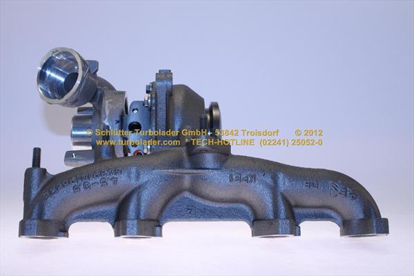 Schlütter Turbolader 172-11650 - Турбина, компрессор www.autospares.lv