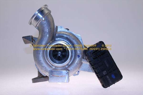 Schlütter Turbolader 172-12400 - Турбина, компрессор www.autospares.lv