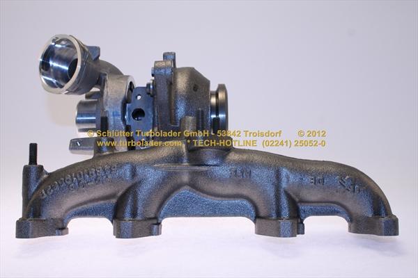 Schlütter Turbolader 172-12640 - Турбина, компрессор www.autospares.lv