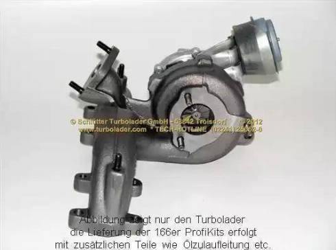 Schlütter Turbolader PRO-01640 - Kompresors, Turbopūte autospares.lv